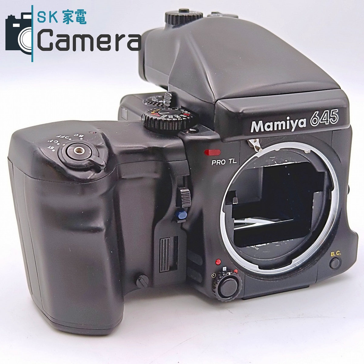 MAMIYA 645 PRO TL AE PRISM FINDER マミヤ 中判カメラ 引き蓋 ボディキャップ付 並