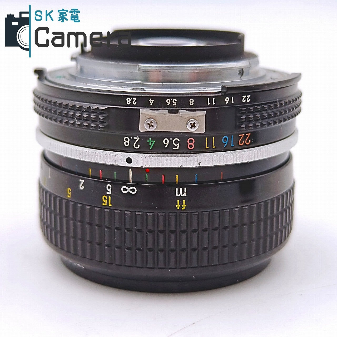 【中古】 Nikon NIKKOR 28ｍｍ F2.8 Ai ニコン キャップ付