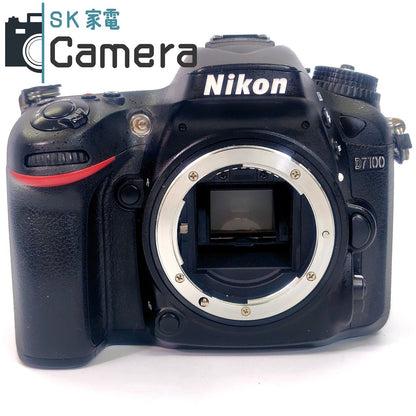 Nikon D7100 ショット数約3300回 電池 充電器付 良品 ニコン
