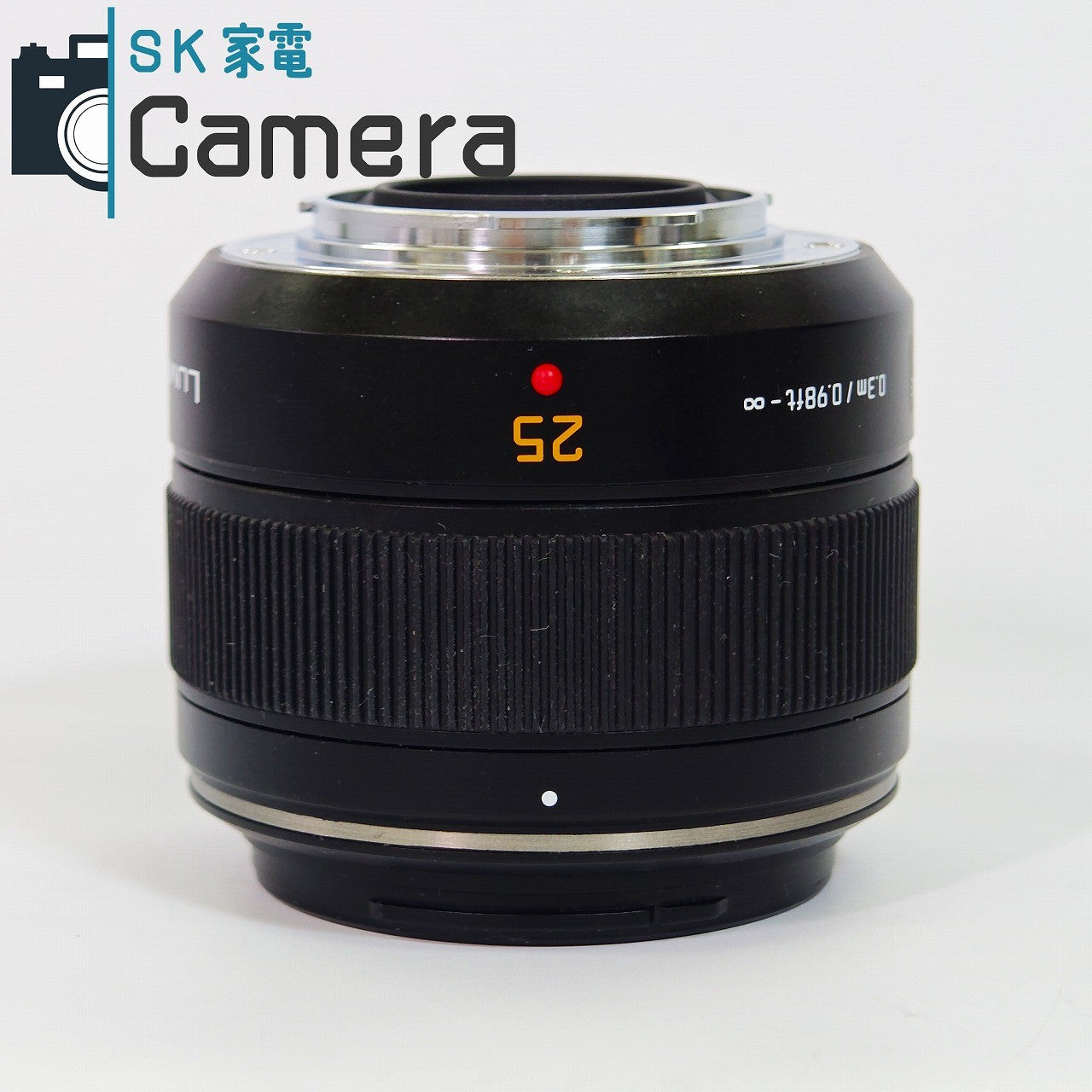 【中古】 LEICA DG SUMMILUX 25ｍｍ F1.4 ASPH. Panasonic H-X05 LUMIX マイクロフォーサーズ 美品 ライカ ルミックス パナソニック