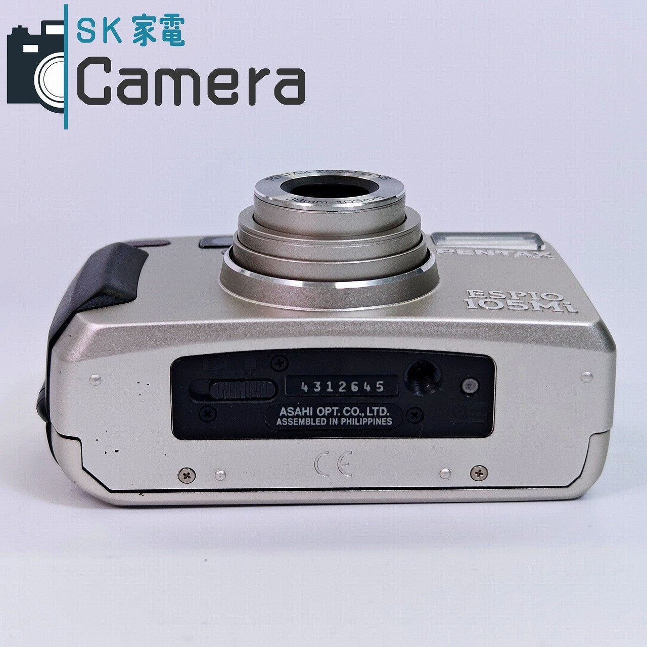 【中古】 PENTAX ESPIO 105Mi テスト用フィルムにて確認済 ペンタックス エスピオ 105 Mi コンパクトフィルムカメラ