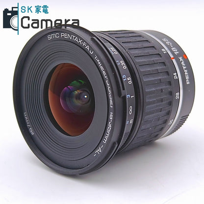【中古】 PENTAX SMC PENTAX-FAJ 18-35ｍｍ F4-5.6 AL PH-RBL フード付き ペンタックス