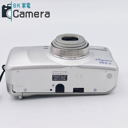 【中古】 MINOLTA Capios 160A コンパクトフィルムカメラ テスト用フィルムにて確認済 ミノルタ カピオス