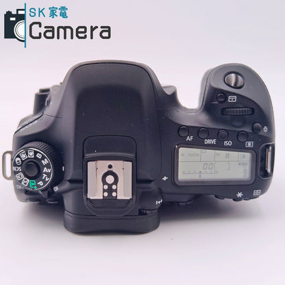 【中古】 Canon EOS 80D キャノン 電池 充電器 ストラップ付 美品