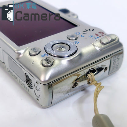 【中古】 Canon IXY DIGITAL 70 キャノン イクシー デジタル 電池 充電器 ケース 付 PC1193 美品