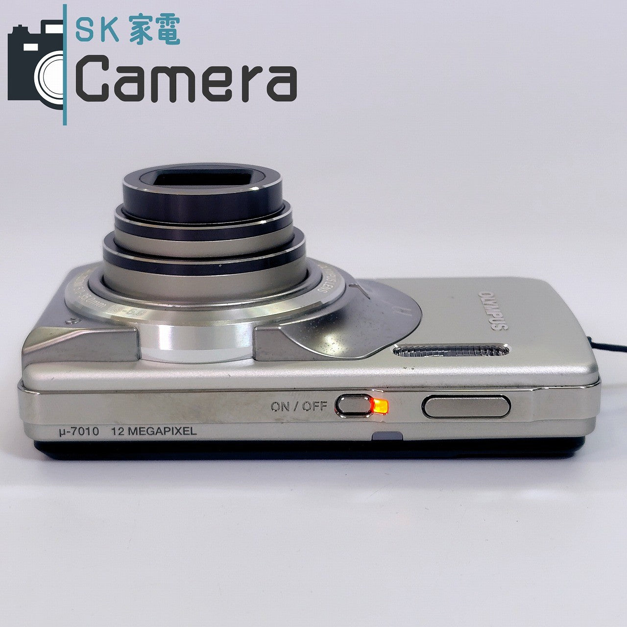 【中古】 OLYMPUS μ-7010 コンパクトデジタルカメラ オリンパス 電池 充電器 ケース 付