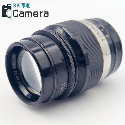 【中古】 Leica Ernst Leitz Wetzlar Hektor 7.3cm F1.9 ライカ ヘクトール ライツ L39