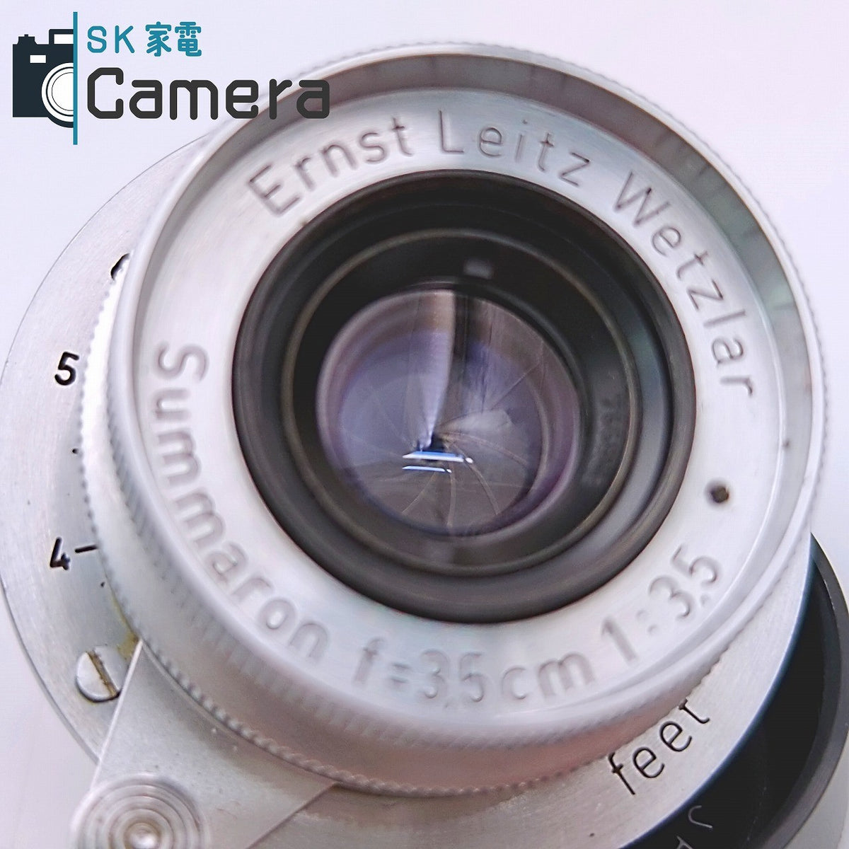 Leica Summaron 3.5cm F3.5 L39 ライカ ズマロン S/N765903