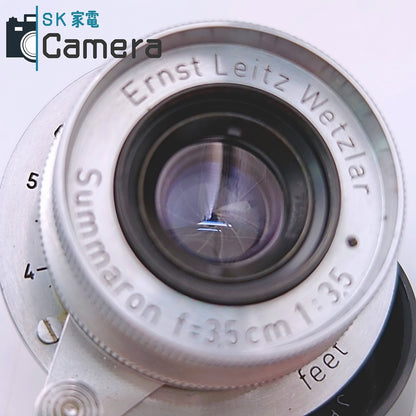 Leica Summaron 3.5cm F3.5 L39 ライカ ズマロン S/N765903
