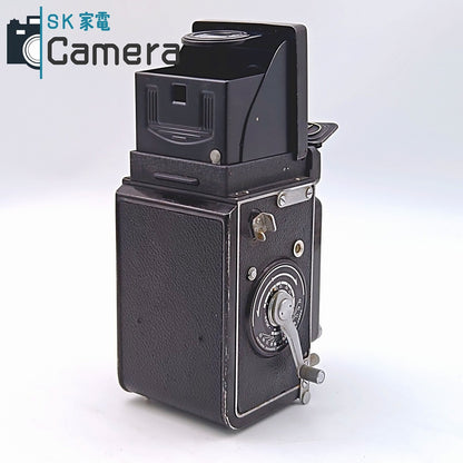 【中古】 MINOLTA AUTOCORD L型 ROKKOR 75ｍｍ F3.5 CHIYODA KOGAKU ミノルタ オートコード