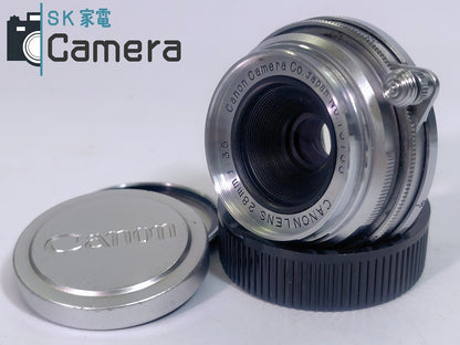 Canon LENS 28ｍｍ F3.5 L39 28ｍｍ ファインダー 付 2025年6月清掃済 キャノン