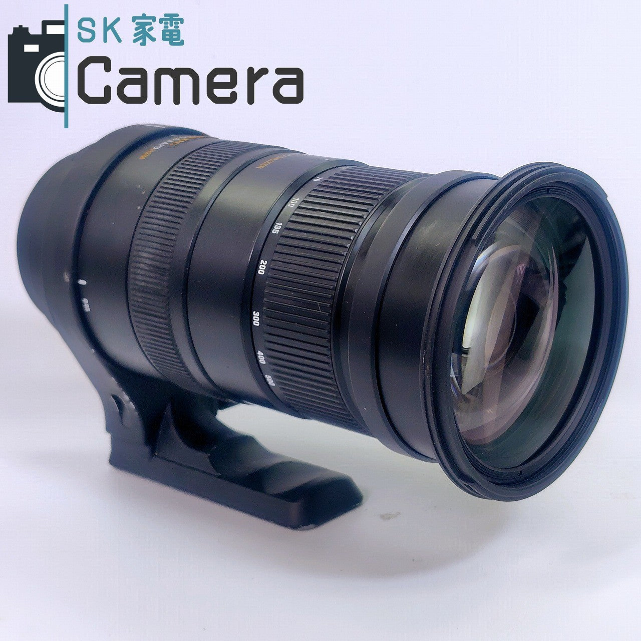 【中古】 SIGMA DG 50-500ｍｍ F4.5-6.3 APO HSM OS キャノン用 フード付き シグマ 良