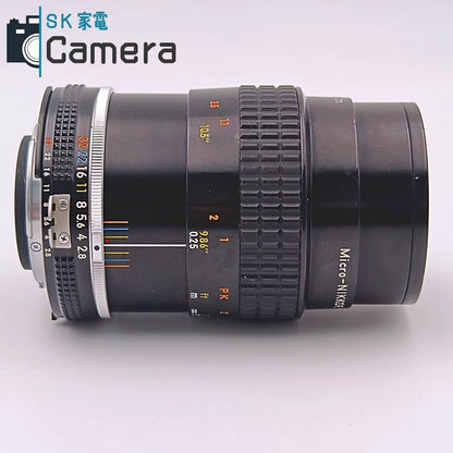 Nikon Micro-NIKKOR 55ｍｍ F2.8 Ai-s ニコン キャップ付 美品