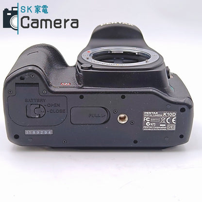 【中古】 PENTAX K10 D ペンタックス デジタル一眼レフ 電池 充電器付