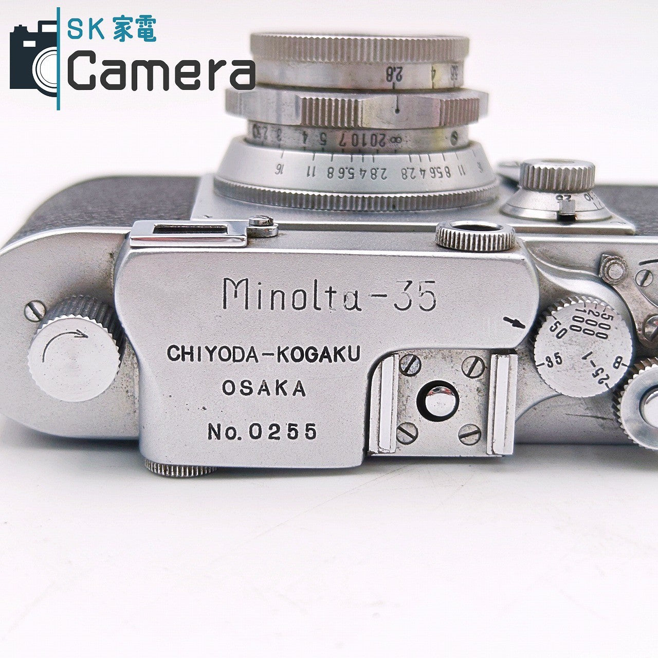 中古】 千代田光学 Minolta-35 OSAKA No.0255 SUPER ROKKOR 45mm F2