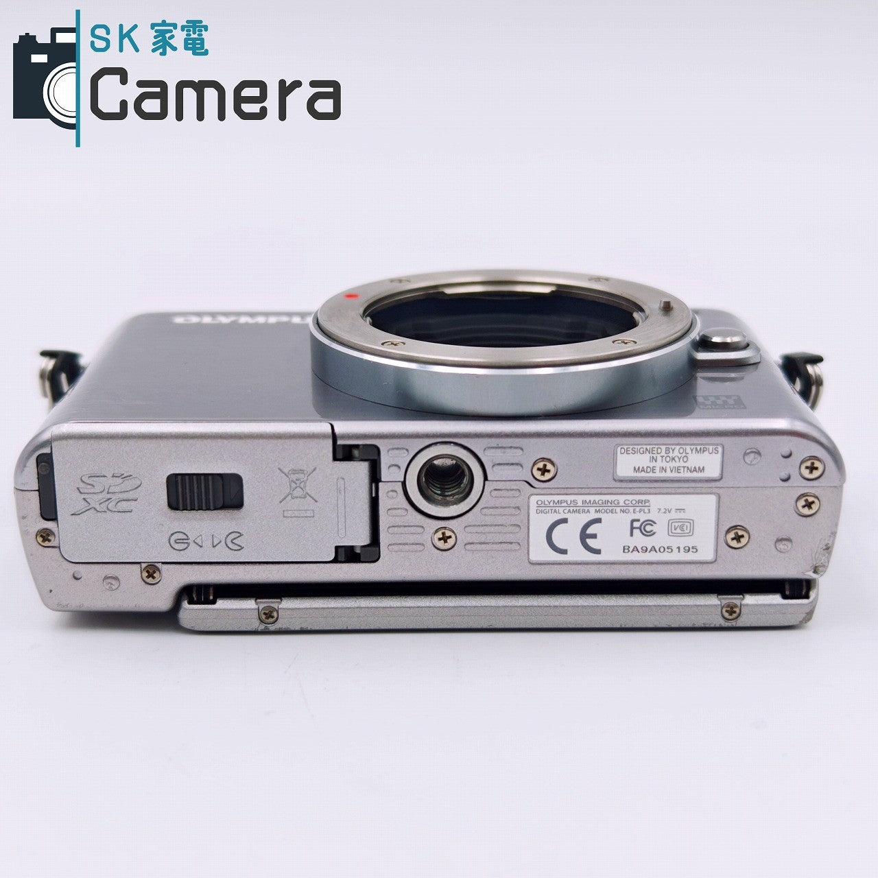 【中古】 OLYMPUS PEN Lite E-PL3 オリンパス ミラーレスデジタルカメラ 手振れOK 電池 充電器付