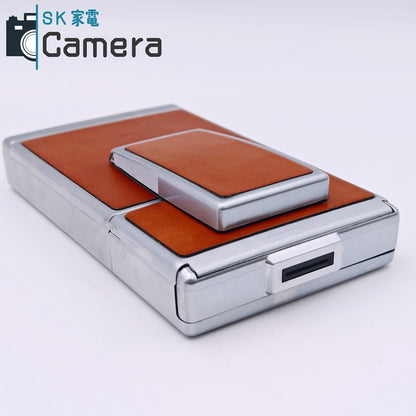 【中古】 POLAROID SX-70 LANDCAMERA ポラロイド キャメルカラー ケース ACCESSORY HOLDER ＃113 付 通電 シャッター 動作
