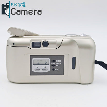 【中古】 OLYMPUS μ [mju:] - II 110 オリンパス ミュー コンパクトフィルムカメラ 美品 μ 2 テスト用フィルムにて確認済