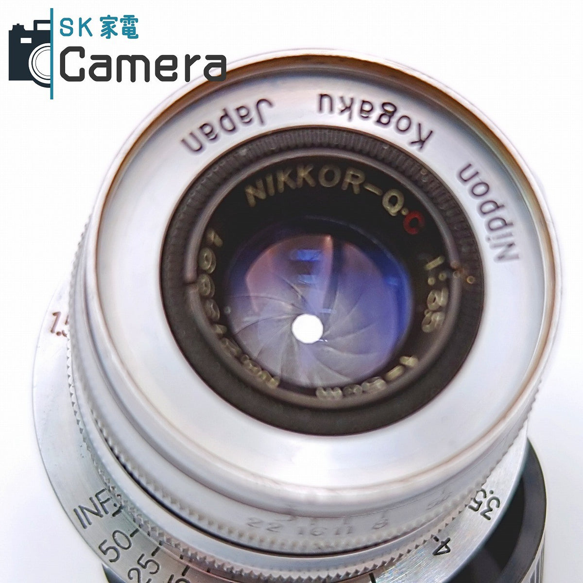 Nikon NIKKOR-Q・C 5cm F3.5 L39 Nippon Kogaku ニコン 並