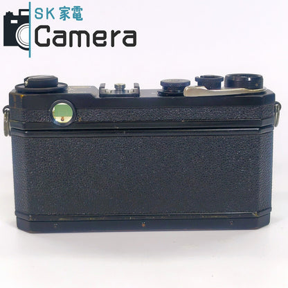 Nikon S2 前期 NIKKOR-H 5cm F2 ブラック キィートスさんにてOH済 レンジファインダー オリジナル BLACK 30日保証 レンジファインダー