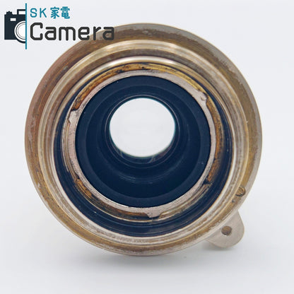【中古】 Leitz Elmar 50ｍｍ F3.5 L39 nickel ライカ ニッケル エルマー シリアル・鏡胴ナンバー無
