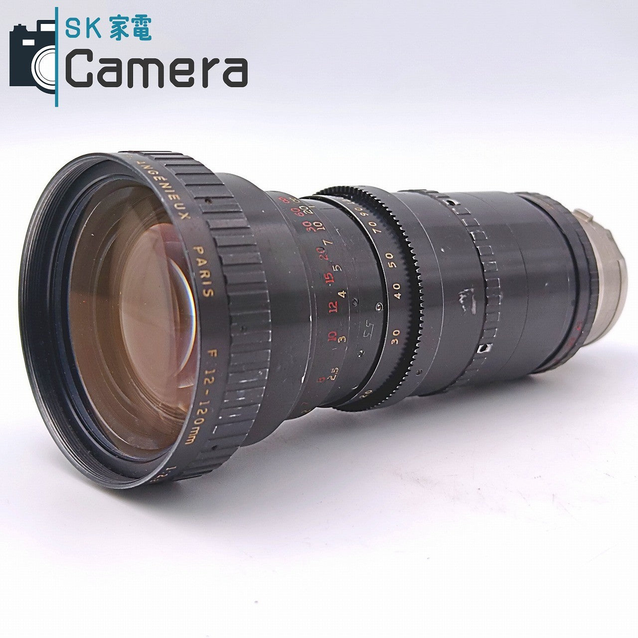 【中古】 P.ANGENIEUX PARIS 12-120ｍｍ F2.2 ANGENIEUX-ZOOM TYPE 10ｘ12 B アンジェニュー ARRIFLEX用 アリフレックス