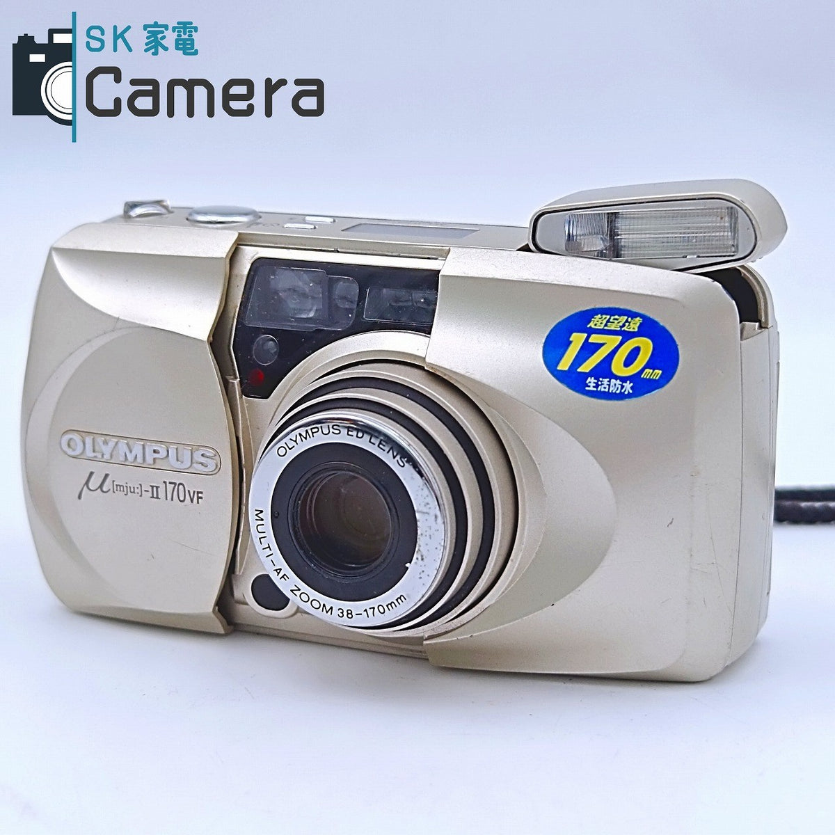 OLYMPUS μ [mju:] - II 170 VF 38-170ｍｍ オリンパス ミュー コンパクトフィルムカメラ 並