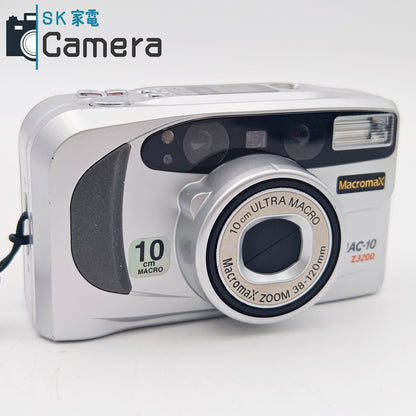 【中古】 GOKO Macromax MAC-10 Z3200 コンパクトフィルムカメラ テスト用フィルムにて確認済 ゴコー