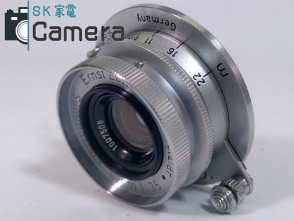 LEICA Summaron 3.5cm F3.5 L39 2025年7月清掃済 ライカ ズマロン Lマウント