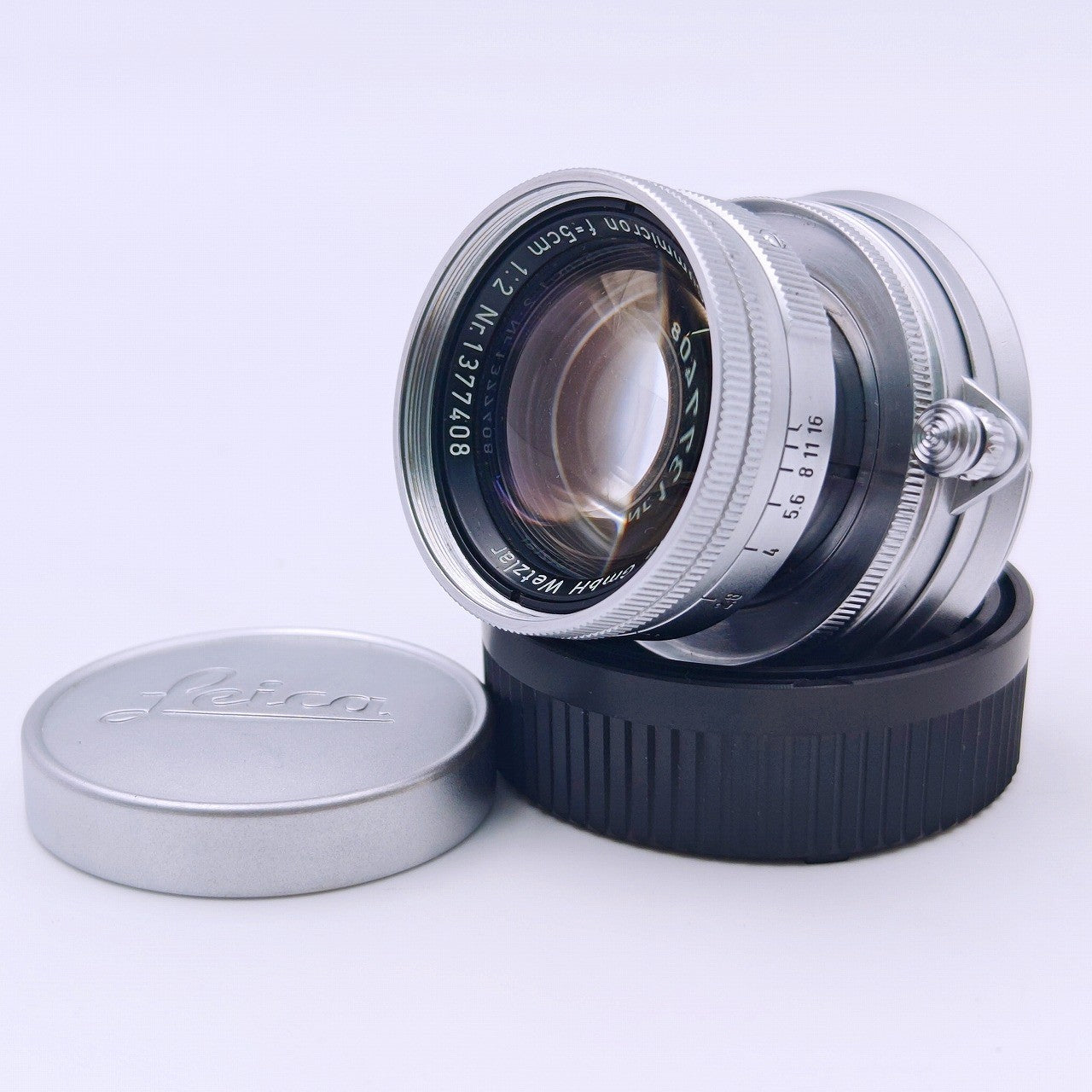【中古】 Leitz Summicron 5cm F2 Mマウント ライツ ズミクロン Leica