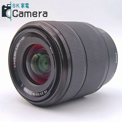 【中古】 SONY FE 28-70ｍｍ F3.5-5.6 OSS SEL2870 ソニー キャップ付 良