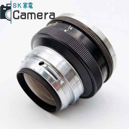 【中古】 NIKON SP NIKKOR-S 5cm F1.4 ニコン レンジファインダー 革ケース付
