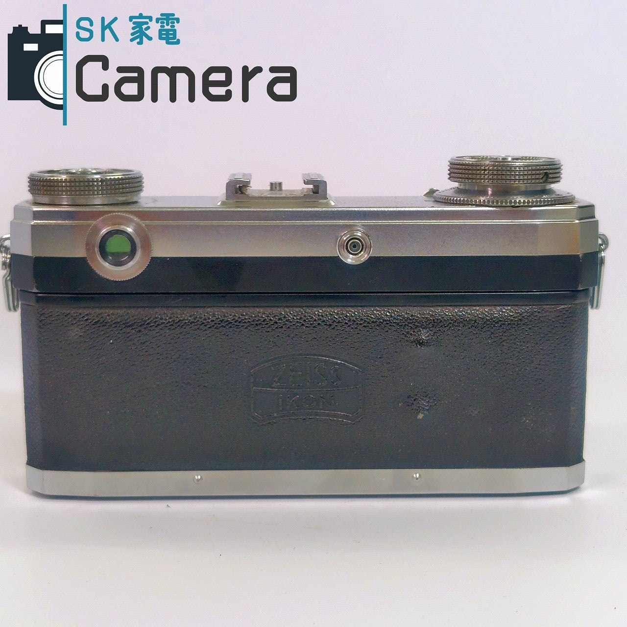 【中古】 CONTAX IIa Zeiss-Opton Sonnar 50ｍｍ F2 T ZEISS IKON コンタックス カラーダイヤル 革ケース キャップ付 良品