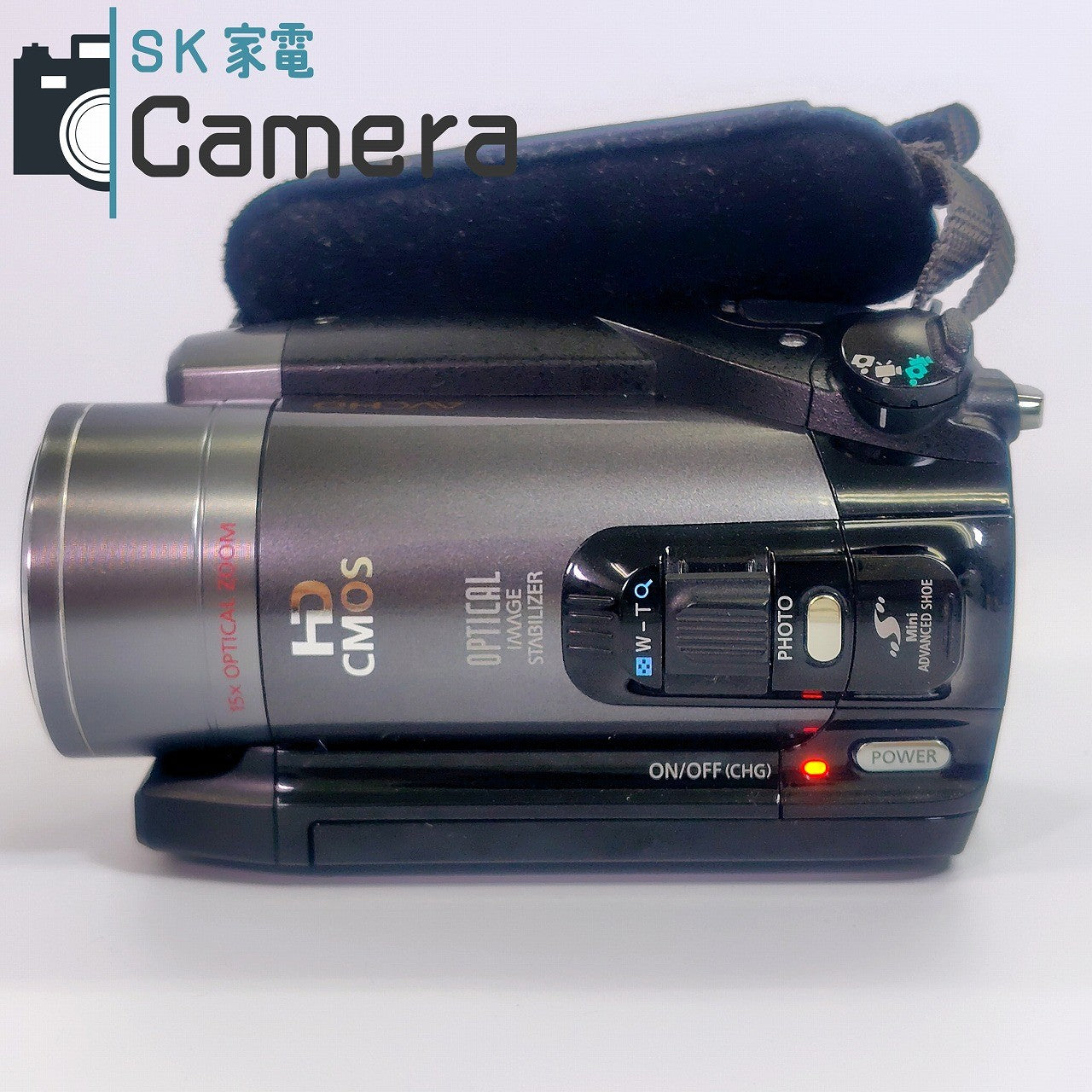 【中古】 Canon iVIS HF-20 デジタルビデオカメラ BP-809 電池付 キャノン HD CMOS 動作確認済