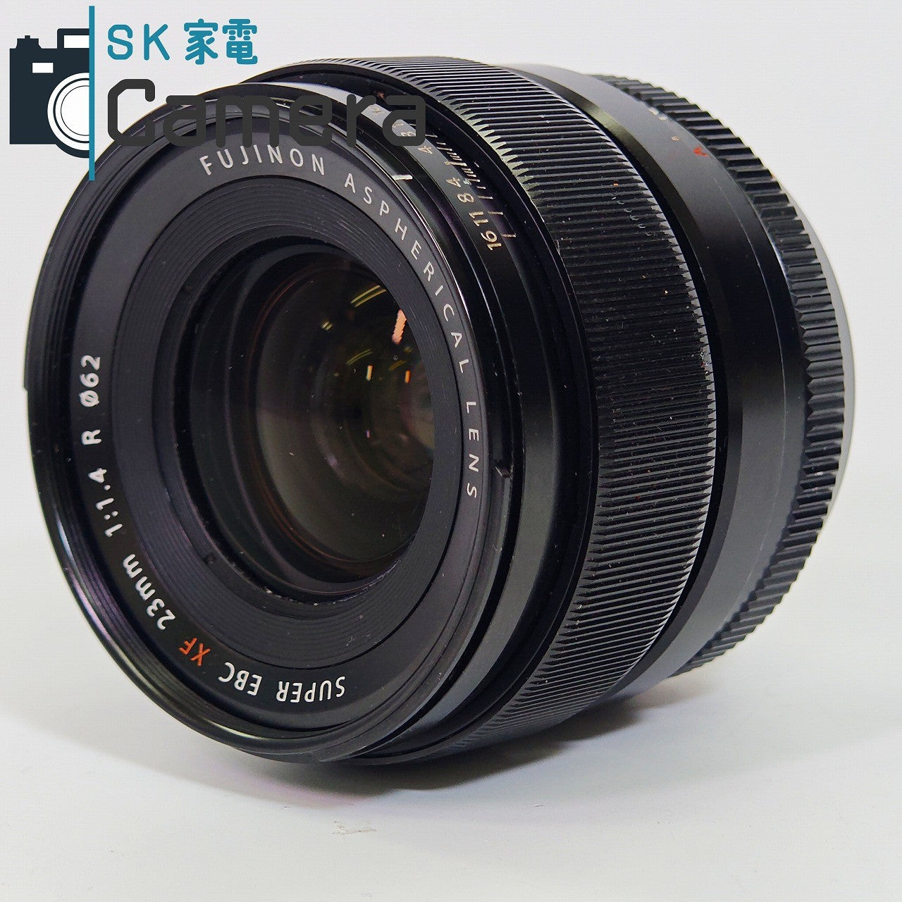 【中古】 FUJIFILM FUJINON ASPHERICAL SUPER EBC XF 23ｍｍ F1.4 R フード 純正キャップ付 富士フィルム