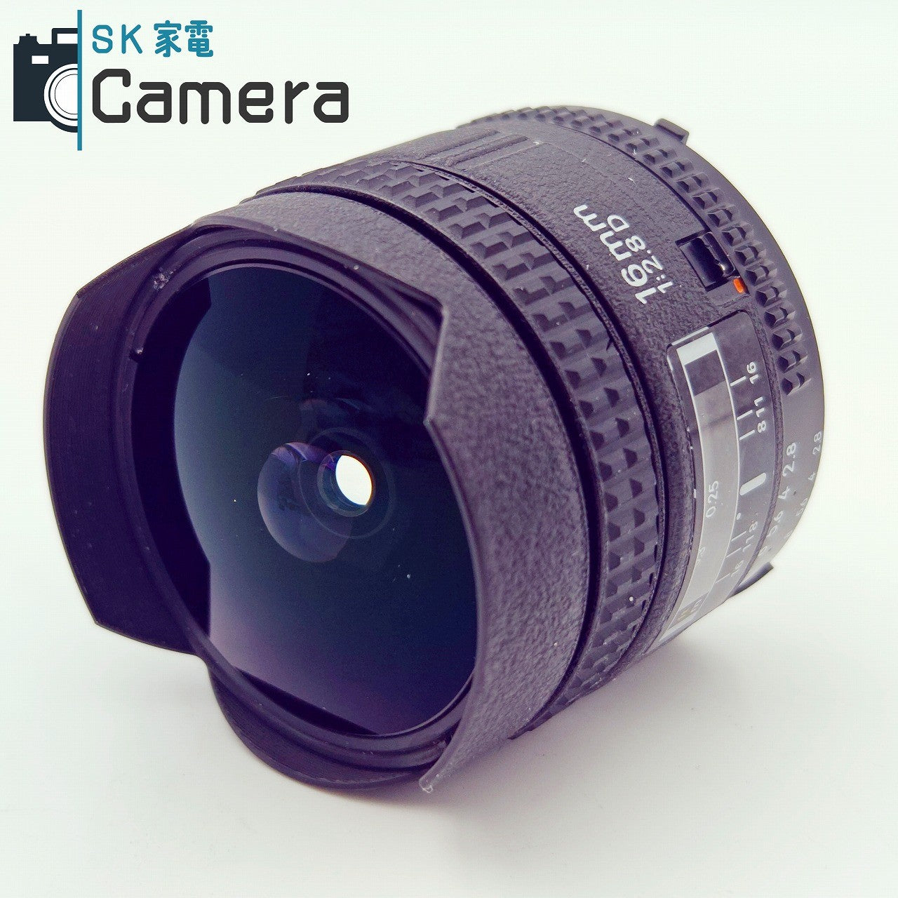 【中古】 NIKON AF Fisheye NIKKOR 16ｍｍ F2.8 D ニコン フィッシュアイ