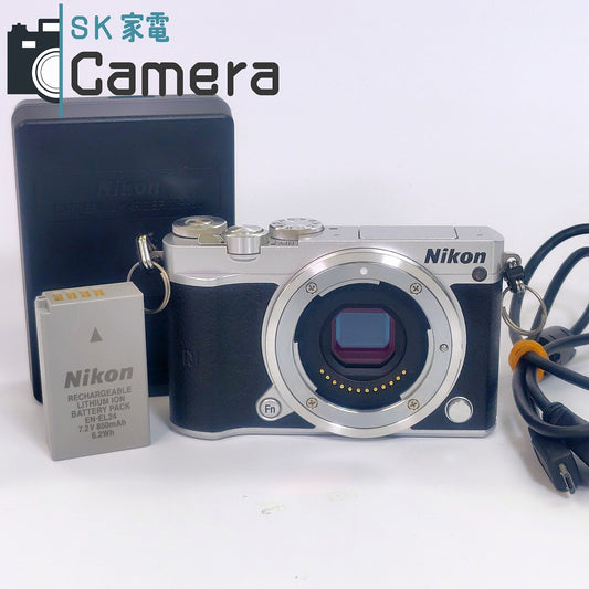 【中古】 Nikon Nikon1 J5 ニコン ミラーレスデジタル 電池 充電器付