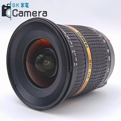 【中古】 TAMRON SP DiII 10-24ｍｍ F3.5-4.5 B001 ペンタックス用 Kマウント タムロン キャップ付 良