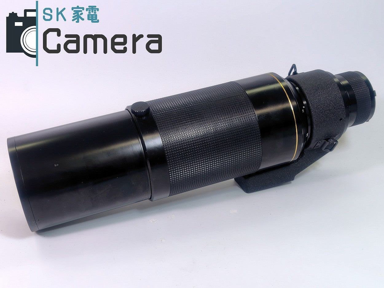Nikon Zoom-NIKKOR ＊ ED 180-600ｍｍ F8 Ai-s ニコン L37cフィルター HN-16フード 95Nレンズキャップ CZ-1860ケース ストラップ 付 美品