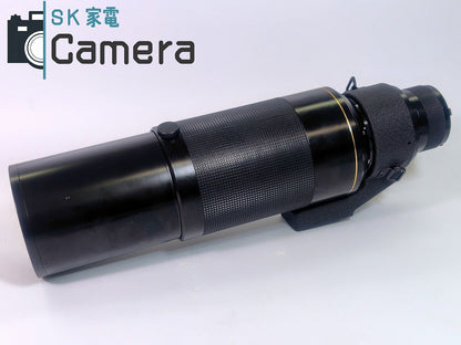 Nikon Zoom-NIKKOR ＊ ED 180-600ｍｍ F8 Ai-s ニコン L37cフィルター HN-16フード 95Nレンズキャップ CZ-1860ケース ストラップ 付 美品