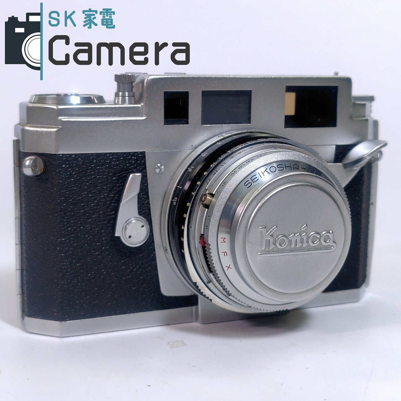 Konica IIIA コニカ Hexanon 48ｍｍ F2 レンジファインダー ⅢA レンズキャップ付