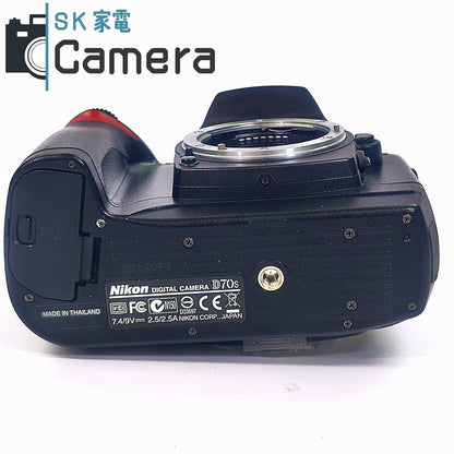 Nikon D70s ニコン デジタル一眼レフ 電池付 美品
