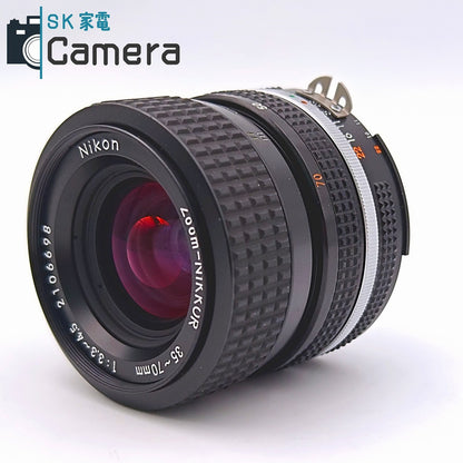 【中古】 Nikon Nikkor Zoom-NIKKOR 35-70ｍｍ F3.3-4.5 Ai-s HN-2 L37c フード フィルター 付 ニコン