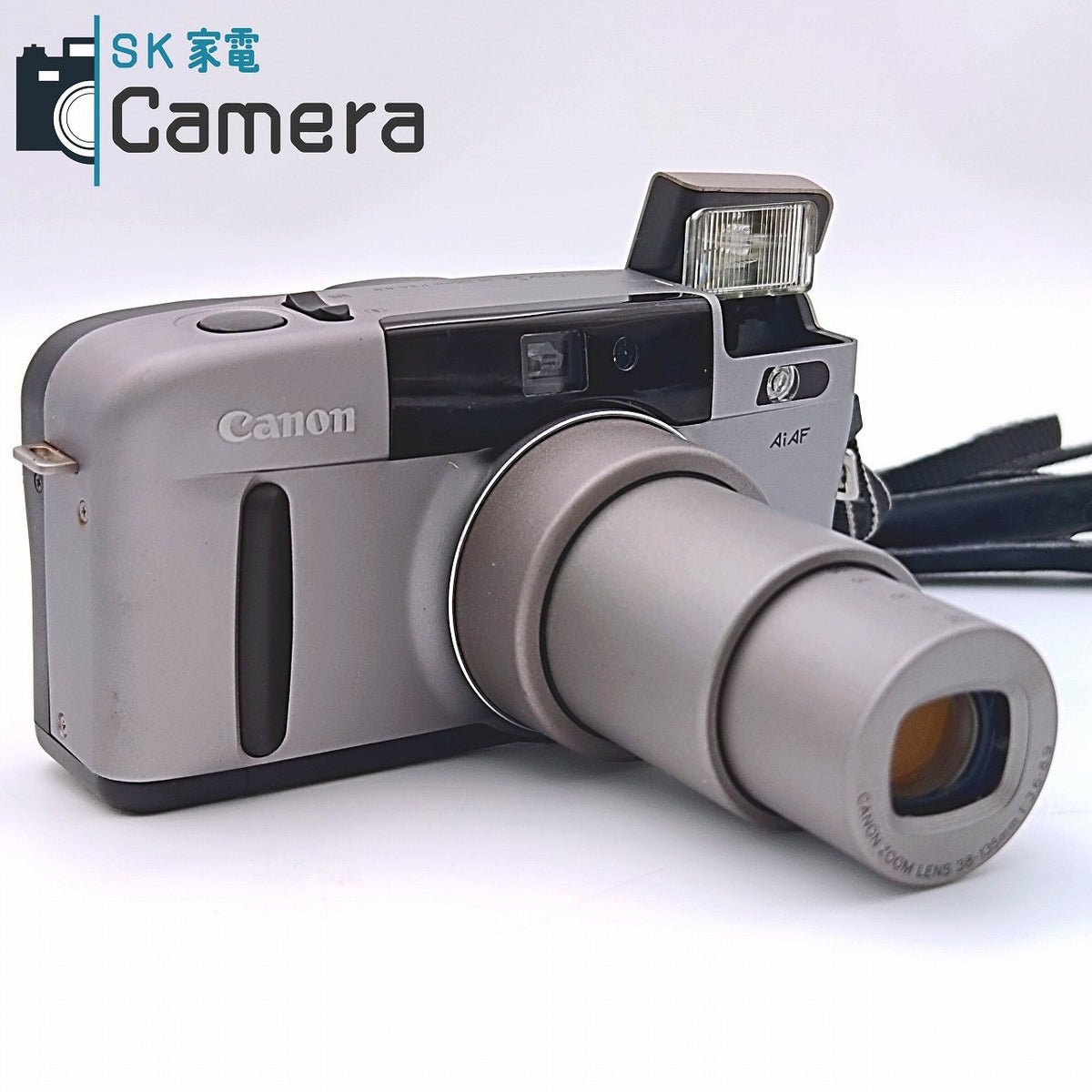Canon Autoboy SII PANORAMA Ai-AF 38-135ｍｍ F3.6-8.9 キャノン オートボーイ ケース付 コンパクトフィルムカメラ