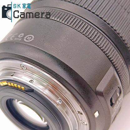 【中古】 Canon EF-S 15-85ｍｍ F3.5-5.6 IS USM キャノン キャップ付 美品
