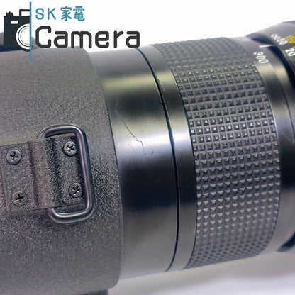 【中古】 Nikon Zoom-NIKKOR ＊ ED 50-300ｍｍ F4.5 Ai-s ニコン ストラップ キャップ フィルター 付