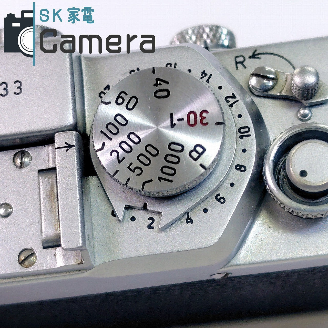 【中古】 Leica IIIF 平爪 レンジファインダー 2025年10月修理済 30日保証 ライカ Ⅲ F