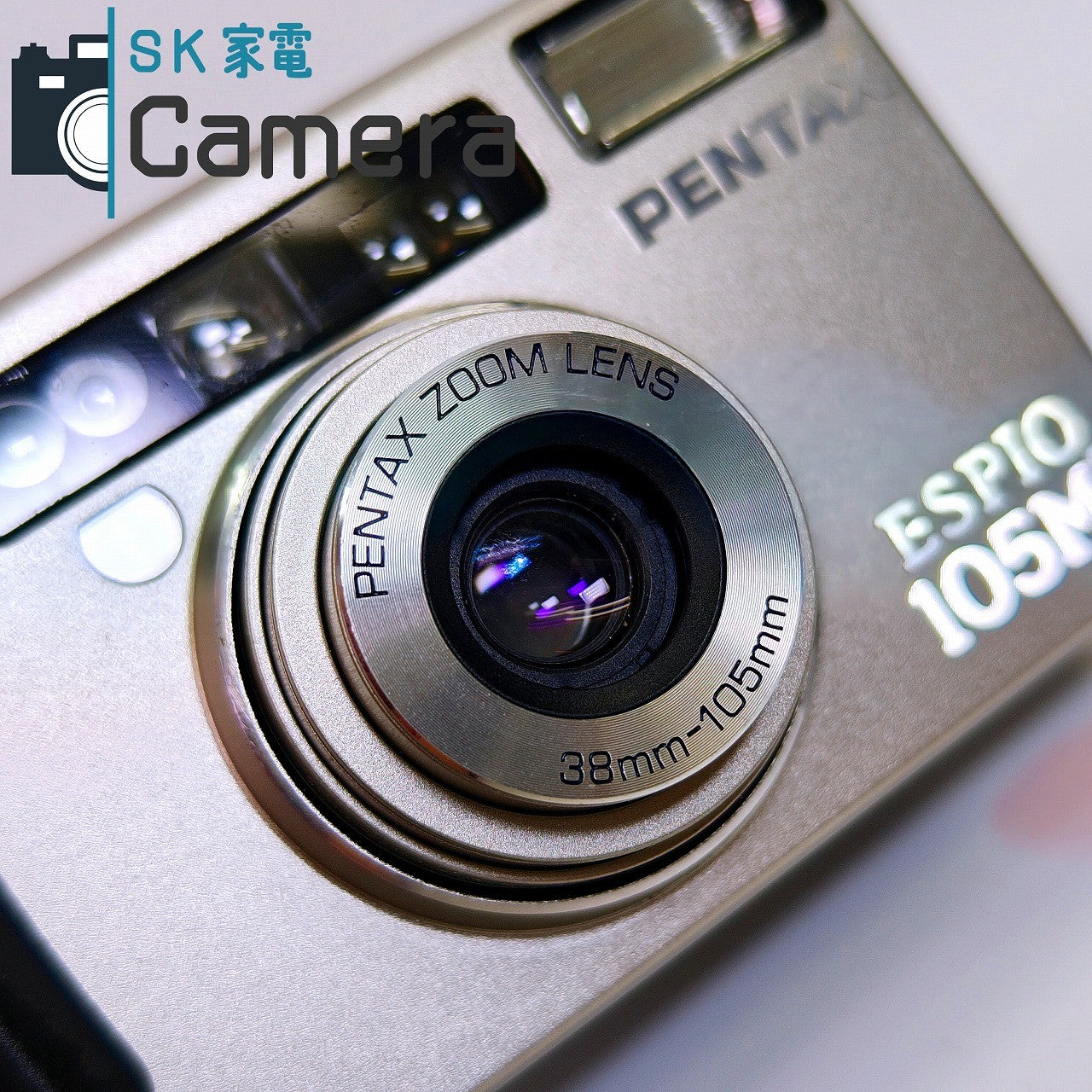 【中古】 PENTAX ESPIO 105Mi テスト用フィルムにて確認済 ペンタックス エスピオ 105 Mi コンパクトフィルムカメラ