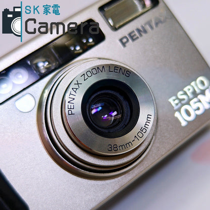 【中古】 PENTAX ESPIO 105Mi テスト用フィルムにて確認済 ペンタックス エスピオ 105 Mi コンパクトフィルムカメラ