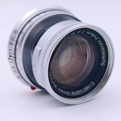 【中古】 Leitz Summicron 5cm F2 Mマウント ライツ ズミクロン Leica